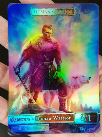 Foil Human Warrior